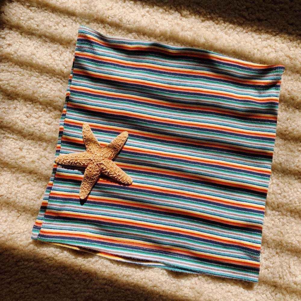 🌈a brand new brandy tube top